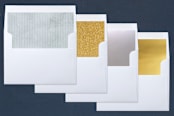 "The greatest of these is Love" - Retired Holiday Cards in Blue Slate by Olivia Goree - Slip-In Envelope Liners
