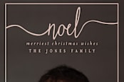 "Pet Name" - Retired Holiday Cards in Blush by Stacy Cooke - Close-Up