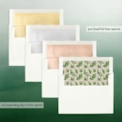 "Light & Life" - Retired Holiday Cards in Taupe by Kate Sorensen - Slip-In Envelope Liners
