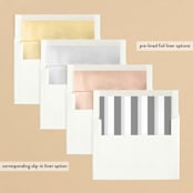 "Season & purpose" - Retired Holiday Cards in Snow by Ana de Sousa - Slip-In Envelope Liners