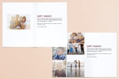 "Comfort + Joy" - Retired Holiday Cards in Wine by Olivia Goree - Interior Options