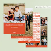 "Glory Glory" - Retired Holiday Cards in Holly by Krissy Bengtson - Back of Card