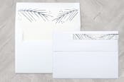 "Offering of Peace" - Retired Holiday Cards in Denim by Grace Kreinbrink - Liner and Label
