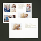 "isaiah 35:10" - Retired Holiday Cards in Snow by Lori James - Interior Options