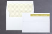 "isaiah 35:10" - Retired Holiday Cards in Snow by Lori James - Liner and Label