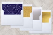 "Herald Angels & Newborn King" - Retired Holiday Cards in Glacier by Carolyn Kach - Slip-In Envelope Liners