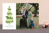 "Decorated Tree" - Retired Holiday Cards in Greenery by JeAnna Casper - Front