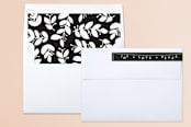 "Decorated Tree" - Retired Holiday Cards in Greenery by JeAnna Casper - Liner and Label