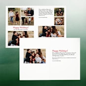 "Hark! the herald angels sing" - Retired Holiday Cards in Berry by Olivia Goree - Interior Options