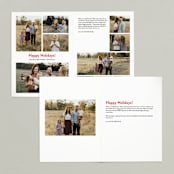 "Mystical" - Retired Holiday Cards in Ruby by Lauren Chism - Interior Options