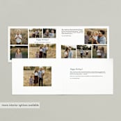 "Quiet Glory" - Retired Holiday Cards in Coal by Lehan Veenker - Interior Options
