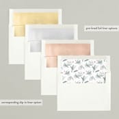 "Quiet Glory" - Retired Holiday Cards in Coal by Lehan Veenker - Slip-In Envelope Liners