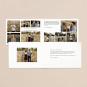 "In love- Corinthians" - Retired Holiday Cards in Snow by Ana de Sousa - Interior Options