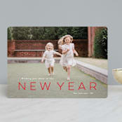 "Mystical" - Retired Holiday Cards in Ruby by Lauren Chism - Front