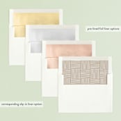 "Holiday Twigs" - Retired Holiday Cards in Nightfall by Faith Harlow - Slip-In Envelope Liners