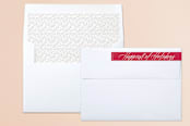 "Good Tidings of Great Joy" - Retired Holiday Cards in Snow by Lori James - Liner and Label