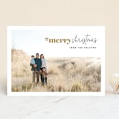 "Mod Christmas" - Retired Holiday Cards in Harvest by Eric Clegg - Front