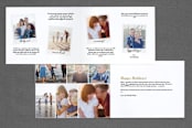 "Blessings Abound" - Retired Holiday Cards in Golden by Lauren Chism - Interior Options