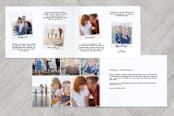 "Swirled Together" - Retired Holiday Cards in White by Megan Kelso - Interior Options