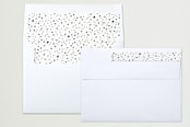 "Rejoice" - Retired Holiday Cards in Snow by Erica Krystek - Liner and Label