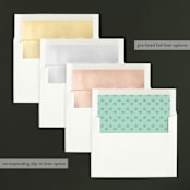 "faith + hope + love" - Retired Holiday Cards in Blue Spruce by Olivia Goree - Slip-In Envelope Liners