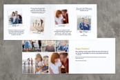 "Glory in Gold" - Retired Holiday Cards in Golden by Elska Studio - Interior Options