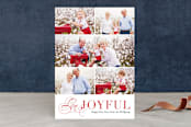 "Bursting with Joy" - Retired Holiday Cards in Cherry by Kimberly FitzSimons - Front