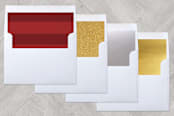 "Tis the season" - Retired Holiday Cards in Snowfall by Jennifer Thomke - Slip-In Envelope Liners