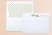 "Merry Making" - Retired Holiday Cards in Olive by Anna Elder - Liner and Label