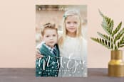 "merriest season ever" - Retired Holiday Cards in Snow by Lori James - Front