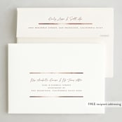 "Modern Plaid" - Rosh Hashanah Cards in Maple Leaf by Leah Bisch - FREE Recipient Addressing