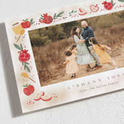 "fruitful new year" - Rosh Hashanah Cards in Maple Syrup by Creo Study - Detail