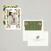 "Bountiful Sweetness" - Rosh Hashanah Cards in Green Apple by Grae - Assembled