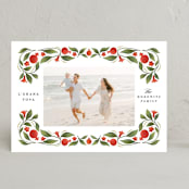 "luxe pomegranate" - Rosh Hashanah Cards in Sunshine by Grae - Front