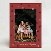 "Little Fruits" - Rosh Hashanah Cards in Pomegranate by Pati Cascino - Front