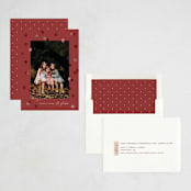 "Little Fruits" - Rosh Hashanah Cards in Pomegranate by Pati Cascino - Assembled
