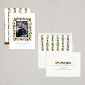 "Abundance" - Rosh Hashanah Cards in Bouquet by Sumak Studio - Assembled