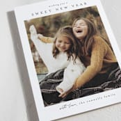 "Frame of Happiness" - Rosh Hashanah Cards in Snow by Chris Griffith - Detail