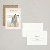 "Classic L'Shanah Tovah" - Rosh Hashanah Cards in Stone by Laura Bolter - Assembled