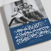 "blast" - Rosh Hashanah Cards in Sea by Laura Bolter - Detail