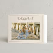"Classic L'Shanah Tovah" - Rosh Hashanah Cards in Stone by Laura Bolter - Folded Card
