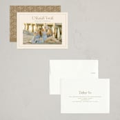 "Classic L'Shanah Tovah" - Rosh Hashanah Cards in Stone by Laura Bolter - Assembled