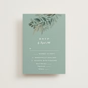 "Forest Crest" - RSVP Postcards in Obsidian by Alethea and Ruth - Front