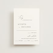 "Storybook" - RSVP Postcards in Ink by Jennifer Postorino - Front
