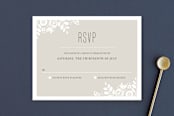 "White Shadows" - RSVP Postcards in Champagne by Jessica Williams - Front
