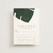 "Palm" - RSVP Postcards in Classic Palm by Kaydi Bishop - Front