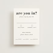 "Key Ingredients" - RSVP Postcards in Cotton by Christie Garcia - Front
