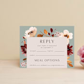 "Serenata" - RSVP Postcards in Sage by Petra Kern - Front
