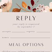 "Serenata" - RSVP Postcards in Sage by Petra Kern - Detail