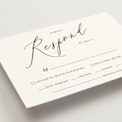 "Crescendo" - RSVP Postcards in Snow by Griffinbell Paper Co. - Detail